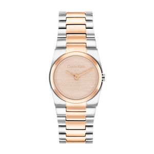 שעון Calvin Klein קלווין קליין לאישה CK Unite דגם 25100124 עם לוח בגוון רוז גולד