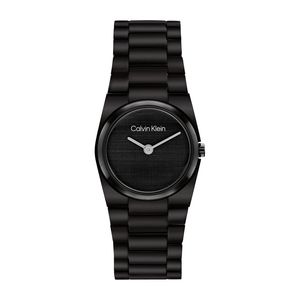 שעון Calvin Klein קלווין קליין לאישה CK Unite דגם 25100125 עם לוח בגוון שחור