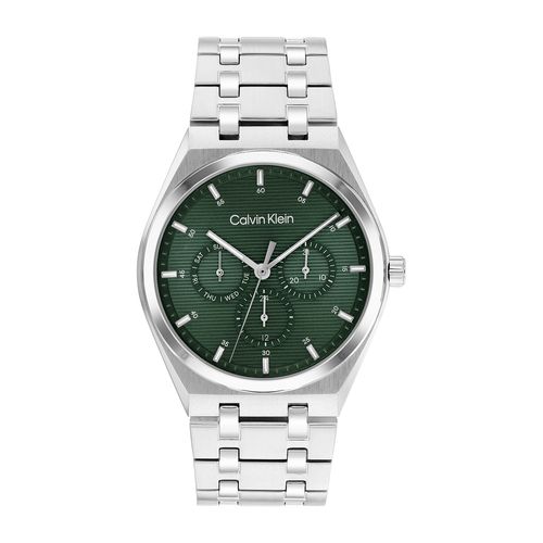 שעון Calvin Klein קלווין קליין לגבר CK Motion דגם 25200521, לוח בגוון ירוק
