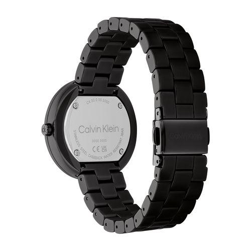 שעון Calvin Klein קלווין קליין לאישה CK PURE דגם 25100075, לוח בגוון שחור, תמונה 3