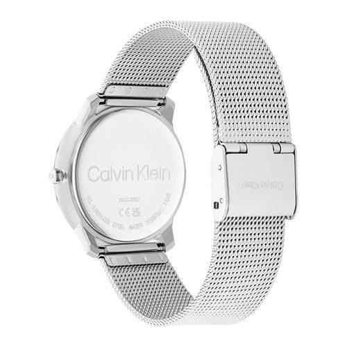 שעון Calvin Klein קלווין קליין לאישה Iconic Mesh דגם 25200033, לוח בגוון כסוף, תמונה 4