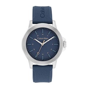 שעון Calvin Klein קלווין קליין לגבר Reset דגם 25200470 עם לוח בגוון כחול
