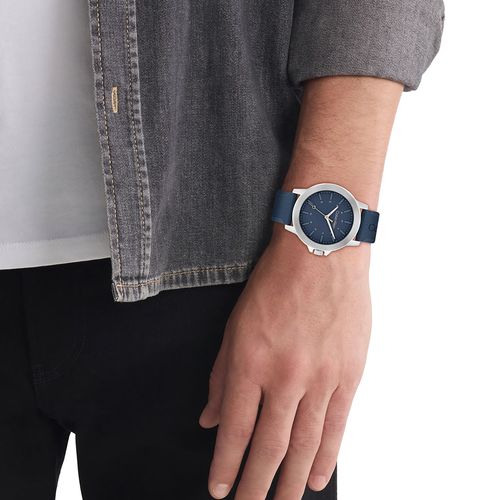 שעון Calvin Klein קלווין קליין לגבר Reset דגם 25200470, לוח בגוון כחול, תמונה 3