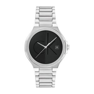 שעון Calvin Klein קלווין קליין לגבר CK CONFIDENCE דגם 25200482 עם לוח בגוון שחור
