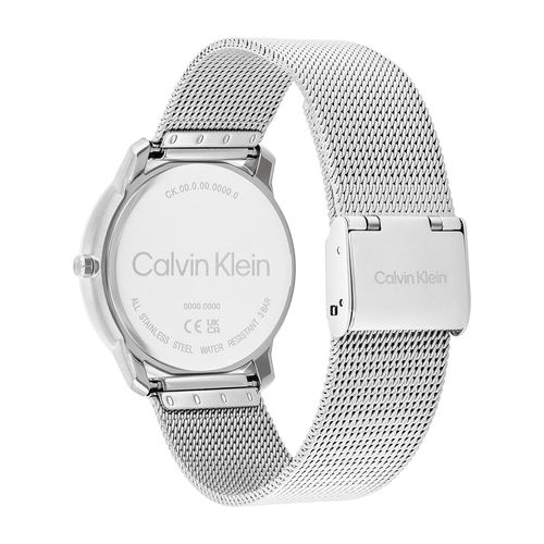 שעון Calvin Klein קלווין קליין יוניסקס לנשים ולגברים CK Iconic דגם 25300014, לוח בגוון כסוף, תמונה 3
