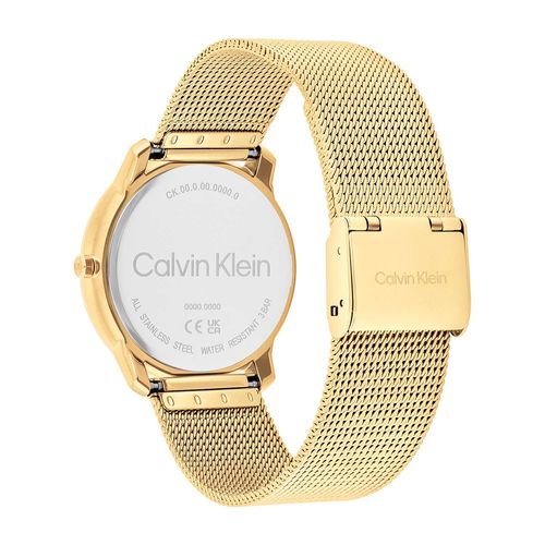 שעון Calvin Klein קלווין קליין יוניסקס לנשים ולגברים CK Iconic דגם 25300016, לוח בגוון שחור, תמונה 3