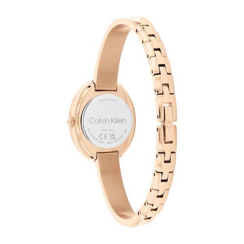 שעון Calvin Klein קלווין קליין לאישה Twisted Bezel דגם 25100057, לוח בגוון שחור, תמונה 3