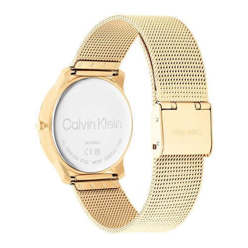 שעון Calvin Klein קלווין קליין לאישה CK Iconic דגם 25200034, לוח בגוון זהב, תמונה 3