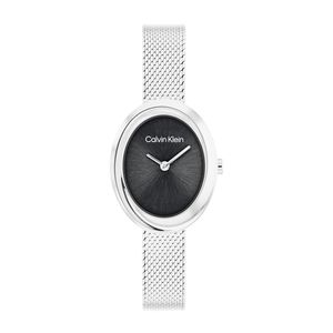שעון Calvin Klein קלווין קליין לאישה Twisted Bezel דגם 25100151 עם לוח בגוון שחור