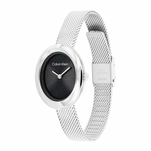שעון Calvin Klein קלווין קליין לאישה Twisted Bezel דגם 25100151, לוח בגוון שחור, תמונה 2