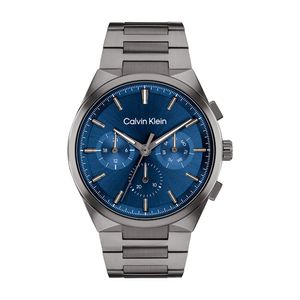 שעון Calvin Klein קלווין קליין לגבר Distinguish דגם 25200443 עם לוח בגוון כחול