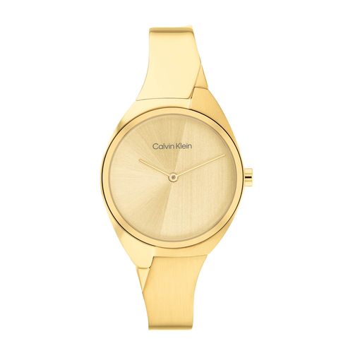 שעון Calvin Klein קלווין קליין לאישה CHARMING דגם 25200235, לוח בגוון זהב