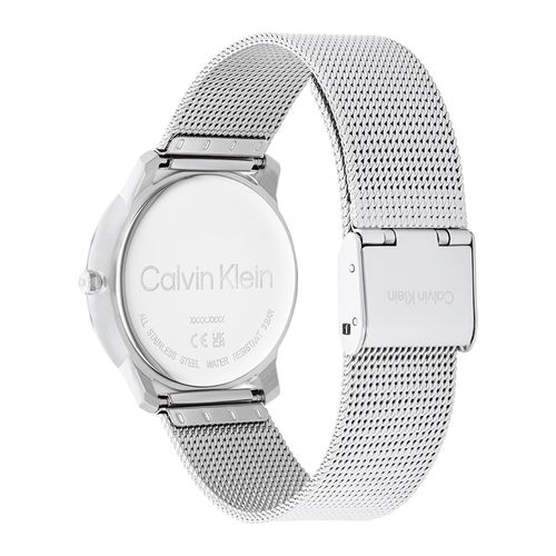 שעון Calvin Klein קלווין קליין לאישה Iconic Mesh דגם 25200032, לוח בגוון כסוף, תמונה 3