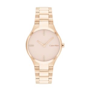 שעון Calvin Klein קלווין קליין לאישה Admire דגם 25200334 עם לוח בגוון רוז גולד
