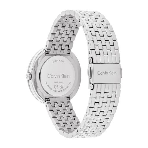 שעון Calvin Klein קלווין קליין לאישה Twisted Bezel דגם 25100064, לוח בגוון בורדו, תמונה 3
