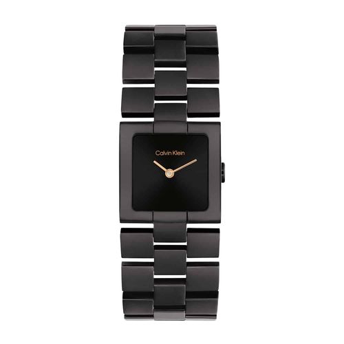 שעון Calvin Klein קלווין קליין לאישה CK MERIDIAN דגם 25100091, לוח בגוון שחור