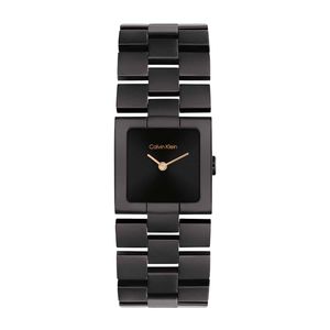 שעון Calvin Klein קלווין קליין לאישה CK MERIDIAN דגם 25100091 עם לוח בגוון שחור
