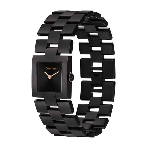שעון Calvin Klein קלווין קליין לאישה CK MERIDIAN דגם 25100091, לוח בגוון שחור, תמונה 2