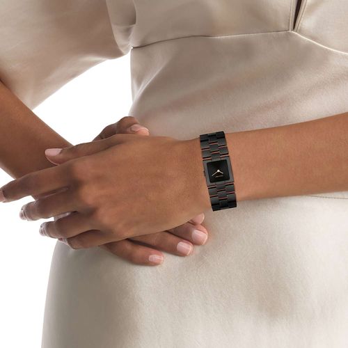 שעון Calvin Klein קלווין קליין לאישה CK MERIDIAN דגם 25100091, לוח בגוון שחור, תמונה 4