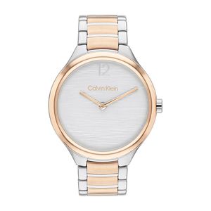 שעון Calvin Klein קלווין קליין לאישה DELIGHT דגם 25100049 עם לוח בגוון כסוף