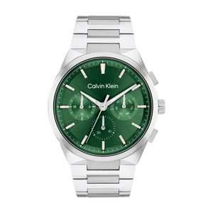 שעון Calvin Klein קלווין קליין לגבר Distinguish דגם 25200441 עם לוח בגוון ירוק