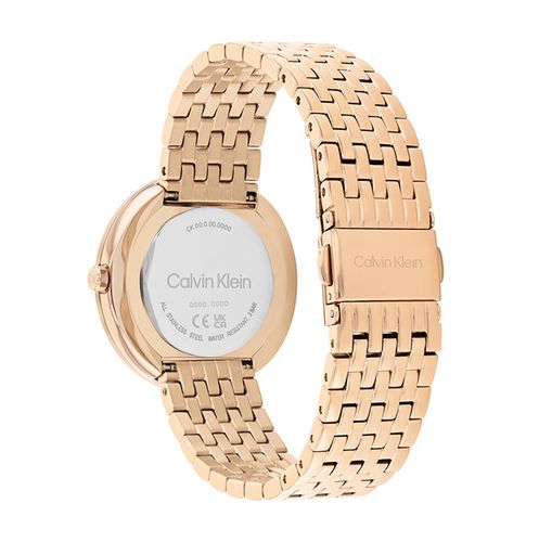 שעון Calvin Klein קלווין קליין לאישה Twisted Bezel דגם 25200322, לוח בגוון אם הפנינה, תמונה 3