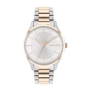 שעון Calvin Klein קלווין קליין לאישה CK Iconic דגם 25200044 עם לוח בגוון כסוף