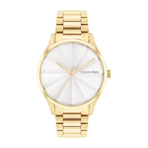 שעון Calvin Klein קלווין קליין לאישה CK BURST דגם 25200232, לוח בגוון זהב