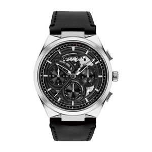 שעון Calvin Klein קלווין קליין לגבר Distinguish Skeleton דגם 25200575 עם לוח בגוון שחור