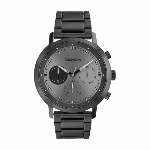 שעון Calvin Klein קלווין קליין לגבר Gauge דגם 25200062, לוח בגוון שחור