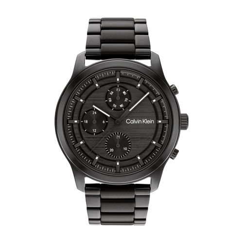 שעון Calvin Klein קלווין קליין לגבר Ambition דגם 25200209, לוח בגוון שחור