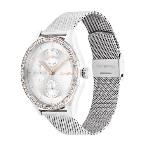 שעון Calvin Klein קלווין קליין לאישה Spark דגם 25100010, לוח בגוון כסוף, תמונה 2