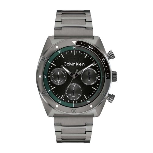שעון Calvin Klein קלווין קליין לגבר CK Flex דגם 25200466, לוח בגוון שחור