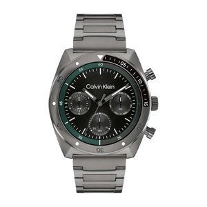 שעון Calvin Klein קלווין קליין לגבר CK Flex דגם 25200466 עם לוח בגוון שחור