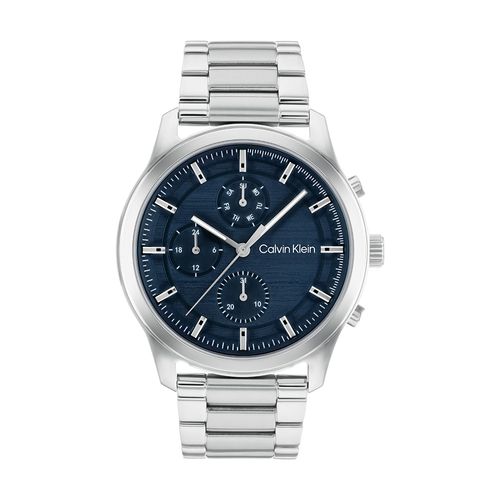 שעון Calvin Klein קלווין קליין לגבר Sport Multi-function דגם 25200208, לוח בגוון כחול