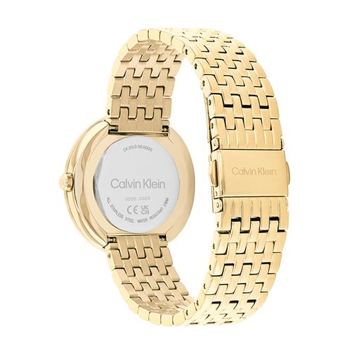 שעון Calvin Klein קלווין קליין לאישה Twisted Bezel דגם 25200321, לוח בגוון אם הפנינה, תמונה 3