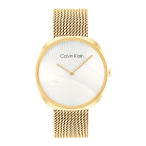 שעון Calvin Klein קלווין קליין לאישה Sculpt דגם 25200246 עם לוח בגוון לבן