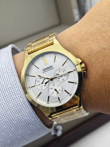 CASIO MTP-V300G-7A גברים חדש