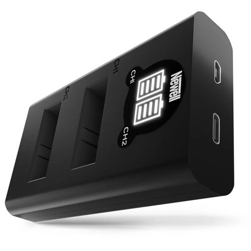 מטען כפול Newell DL-USB-C לסוללות Nikon EN-EL15