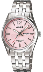 CASIO LTP-1335D-5AV נשים עם תאריכון מלא עם יום בשבוע