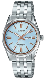 CASIO LTP-1335D-2A נשים עם תאריכון מלא עם יום בשבוע