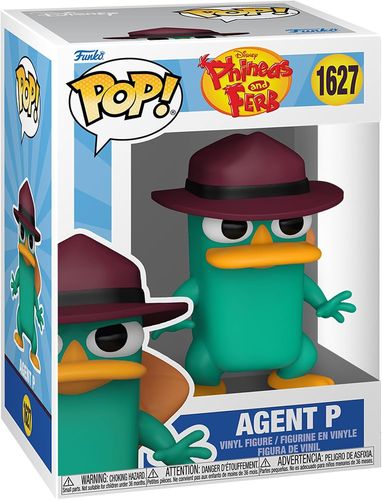 בובת פופ POP Disney P&F: Agent Perry - דיסני פיניאס ופרב: הסוכן פרי