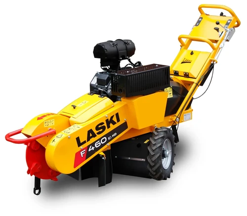 מכרסמת גדמים מקצועית LASKI F460EI HD בנסיעה עצמית עם מנוע Kohler EFI בהספק 23 כ