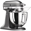 מיקסר מקצועי 2 קערות KitchenAid קיטשן אייד Artisan 5KSM175IMS פנינה כסופה