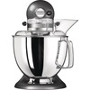 מיקסר מקצועי 2 קערות KitchenAid קיטשן אייד Artisan 5KSM175IMS פנינה כסופה