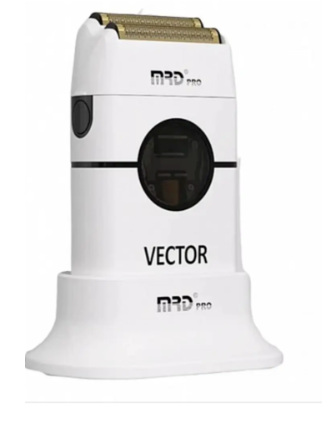 מכונת גילוח שייבר מקצועי גלגלת MRD Pro ZB-999 אם אר די – צבע לבן – יבואן רשמי
