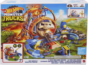 הוט ווילס מסלול הר געש וטי-רקס מונסטר טראקס HOT WHEELS GYL14 