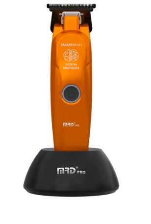 מכונת תספורת פיניש MRD PRO GMT-3969ST Hermès Orange אם אר די כפתור עיגול – צבע כתום