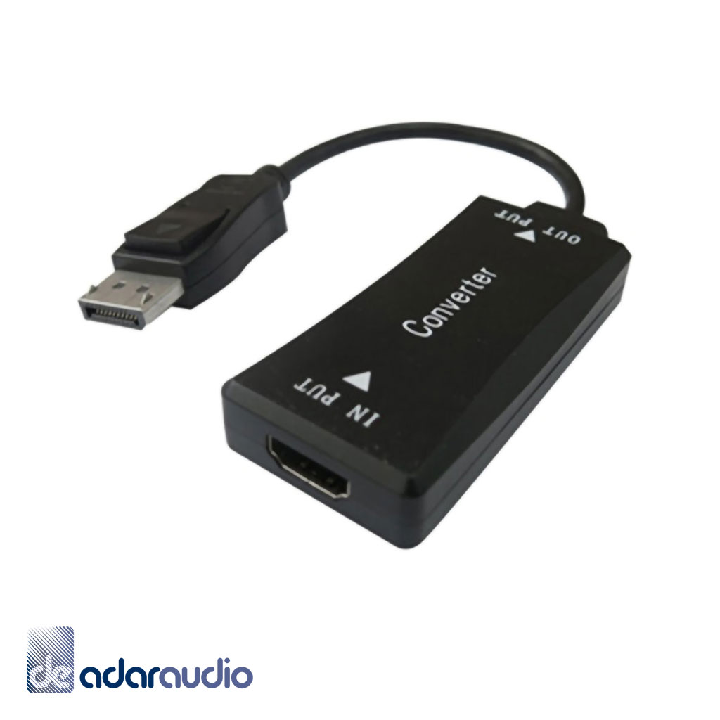 ממיר HDMI ל-DISPLAYPORT (מחשב HDMI למסך DP)