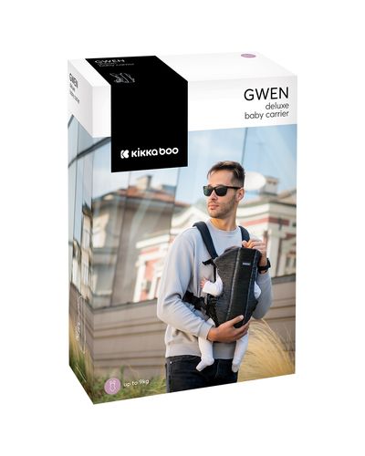 אריזת המתנה של מנשא Gwen Fly knit ורוד, קופסה עם תמונת המוצר
